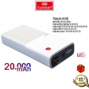 Sạc dự phòng 20000mAh Earldom PD-05, pin sạc dự phòng dung lượng lớn rất bền